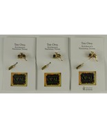National OPAL Collection 3PC Lot KANGAROO Stick Pins Jewelry Australian ... - £14.54 GBP