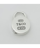 Tiffany 1837 Round Padlock Lock Charm or Pendant in Sterling Silver - $279.00