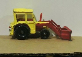Corgi Juniors Tractor 3303 Massey Ferguson Diecast Vintage Tractor Red & Yellow - $12.82