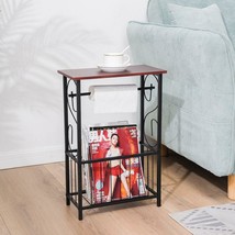 Magazine Toilet Paper Holder Small Bathroom Table Magazine Rack Stand Or... - £37.25 GBP