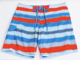 Reebok Multi Color Stretch Boardshorts Swim Trunks Men&#39;s NWT - £47.12 GBP