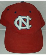 Mens Red  North Carolina Tarheels Hat Cap Fitted L/XL - $46.52