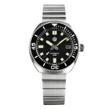 San Martin Men Watches Original Design Retro Diver Watch Sapphire NH35A Automati - £807.84 GBP