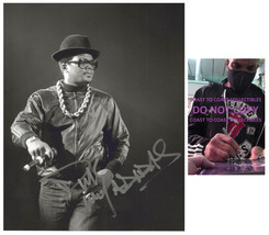Darryl McDaniels Run DMC Rapper signed 8x10 photo COA exact proof. autographed - £87.04 GBP