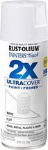 Rust-Oleum 334021 Painter&#39;s Touch 2X Ultra Cover Spray Paint, 12 oz, Fla... - £14.66 GBP
