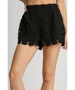 Umgee Full Size Polka Dot Lace Shorts Plus Size - $848.38 MXN+