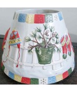 Yankee candle christmas winter candle top Shade - $25.52 CAD