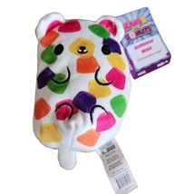 Bears vs Donuts Gumdrop Bear 4” Bean Bag Plush NWT Fidget Tactile Colorful Candy - £9.74 GBP