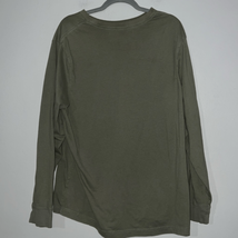 GEORGE OLIVE GREEN LONG SLEEVE CREW NECK TEE SHIRT Sz 2XL - $8.82
