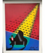 Robin Morris Spotlight Hand and Plate Signed Lithograph on Paper As Is - $1,670.25 MXN