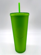 Disney Parks Starbucks Green Studded Geometric Tumbler Venti 24 oz Cup WDW NWT - £39.34 GBP