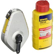 Strait-Line 1932881 IRWIN Classic Chalk Reel, Red - $10.95