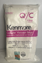 Kenmore 6 Pack HEPA 53292 for Type Q/C Canister Style Vacuum Bags - £7.87 GBP