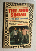 THE MOD SQUAD #1 The Greek God Affair by Richard Deming (1968) Pyramid TV pb 1st - $14.84