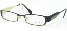 DUTZ DZ236 95 Noir Mat/Ivoire Lunettes Cadre Hypo-Allergénique 45-17-135mm - £68.70 GBP