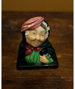 Royal Doulton Sairey Gamp (Bust) - Charles Dickens Character Figurine 2.5&quot; - $21.19