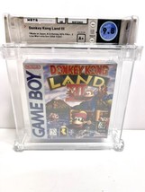New Nintendo Gameboy Donkey Kong Land Iii 3 Wata 9.8 A+ Graded Game - £584.80 GBP