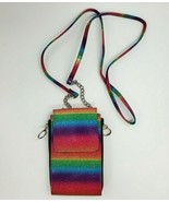 No Boundaries Womens North South Crossbody Jessica Wallet Purse Rainbow - $13.65 CAD
