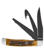 Remington Back Woods Trapper Multi Blade Folder 4.125&quot; 15648 - £27.50 GBP