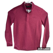 Under Armour UA Golf Storm Coldgear Fleece Sweater Heather Red 1329832-6... - £35.61 GBP
