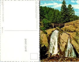 Colorado Pikes Peak Region Helen Hunt Falls Bruin Inn Cheyenne Canyon Postcard - £7.39 GBP