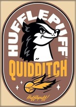 Harry Potter Hufflepuff Quidditch Art Image Refrigerator Magnet NEW UNUSED - £3.11 GBP