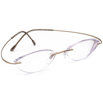 Silhouette Eyeglasses 5515 70 8540 Titan Light Brown Rimless Austria 48[]17 140 - £141.58 GBP