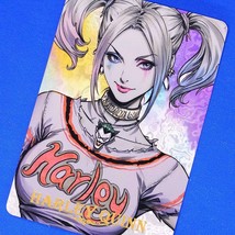 Harley Quinn Batman Laser Engraved Holographic Foil Character Art Trading Card - £10.95 GBP