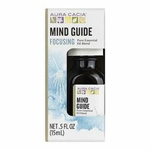 Aura Cacia Mind Guide Essential Oil Blend | 0.5 fl. oz. in Box - £11.52 GBP