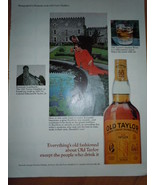 Old Taylor Bourbon Everything&#39;s Old Fashion Print Magazine Ad 1967  - $4.99