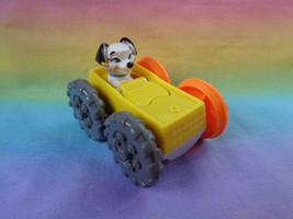 Vintage 1998 McDonald&#39;s Disney 101 Dalmatians Flip Car Puppy Dog / Alligator - £1.54 GBP