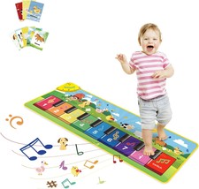 Floor Piano Mat For Toddlers By Foki, Baby Kid Sensory Educational Dancing - £31.11 GBP