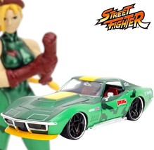 STREET FIGHTER - 1969 Chevy Corvette Stingray ZL1 &amp; Cammy - Jada 1:24 - $39.00