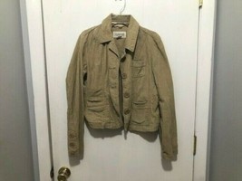 AEROPOSTALE Tan Corduroy Jacket Blazer Women&#39;s SZ Medium - $127.16 MXN