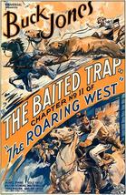 The Roaring West - The Baited Trap - 1935 - Movie Poster Magnet - £9.58 GBP