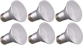 Satco S29401 Medium Base LED Light Bulbs (Pack of 6), 120 Volts, 6.5 Watts - £26.74 GBP