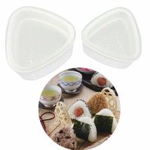 4 pcs(2 sets) Meat DIY Bento Decorating Triangular Form Food Press Sushi Onigiri - £7.95 GBP