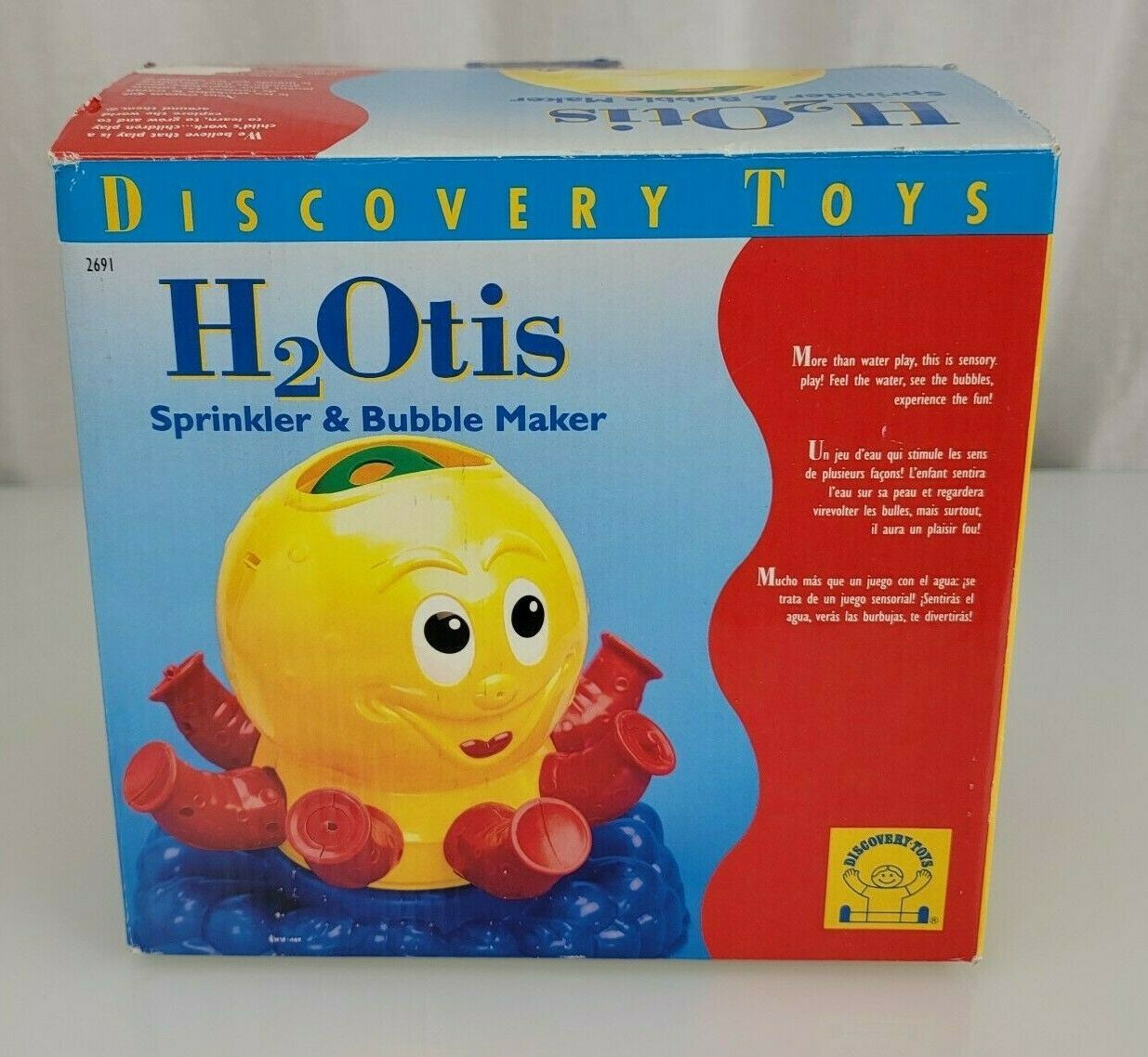 2002 Vintage Discovery Toys Preschool H2Otis Octopus Sprinkler Bubble Maker - £62.12 GBP