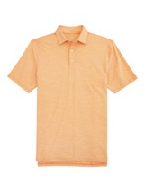 Southern Tide men&#39;s space dye gameday polo in Rocky Top Orange - size M - $67.32