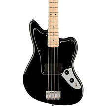 Squier Affinity Series Jaguar Bass H, Maple FB, Black - £198.27 GBP