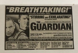 The Guardian Vintage Movie Print Ad Kevin Costner Ashton Kutcher TPA10 - £4.68 GBP