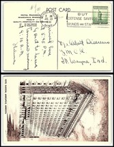 1941 US Postcard - Minneapolis, Minnesota to Fort Wayne, Indiana Q7 - £2.34 GBP