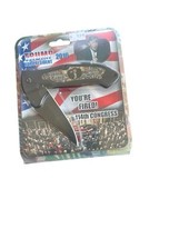 Trump for president 2016 knife COLECTABLE!! - $25.52
