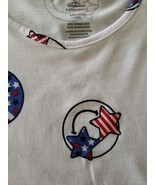 &quot;Celebrate&quot; Patriotic ~ Front Tie Tank Top w/Smiley Faces ~ Girl&#39;s Size ... - $284.83 MXN