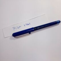 Vintage Pilot Vball Extra Fine pen Blue Ink Rolling Ball v-ball cap capp... - $12.00