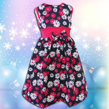 NWT GIRLS KIDS FASHION CUTE FLOWERS PRINCESS FLORAL CHILDREN DRESS SIZE 2 - £11.80 GBP