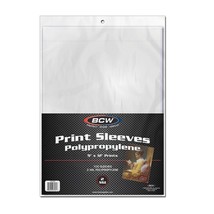 1 pack of 100 BCW 9&quot; x 12&quot; Photo Print Sleeves - £15.13 GBP