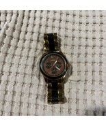 Vintage Relic Womens Watch ZR15655 Brown/Gold S Steel Multi Dial Works - $20.55 CAD