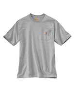Carhartt K87 Men&#39;s Loose Fit Short-Sleeve Pocket T-Shirt, Heather Gray, M - $54.70 CAD