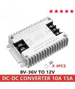 DC 8-36V 12.6V 14.6V 28V to 12V 10A Boost Buck Converter Car Voltage Reg... - $37.24